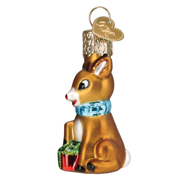 Mini Rudolph The Red-Nosed Reindeer Ornament - Grazingbelles