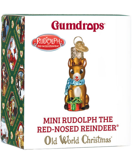 Mini Rudolph The Red-Nosed Reindeer Ornament - Grazingbelles