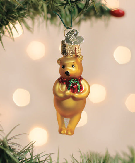 Mini Winnie With Gift Ornament