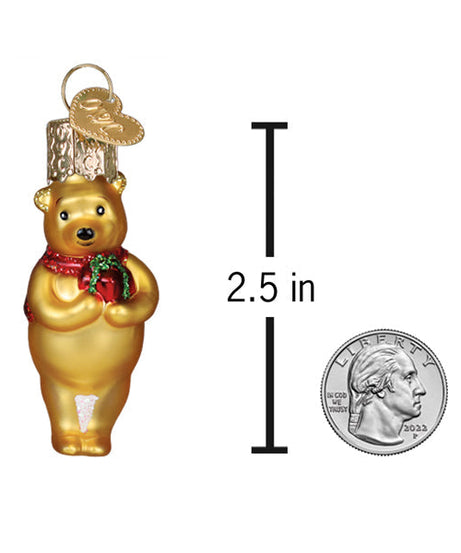 Mini Winnie With Gift Ornament