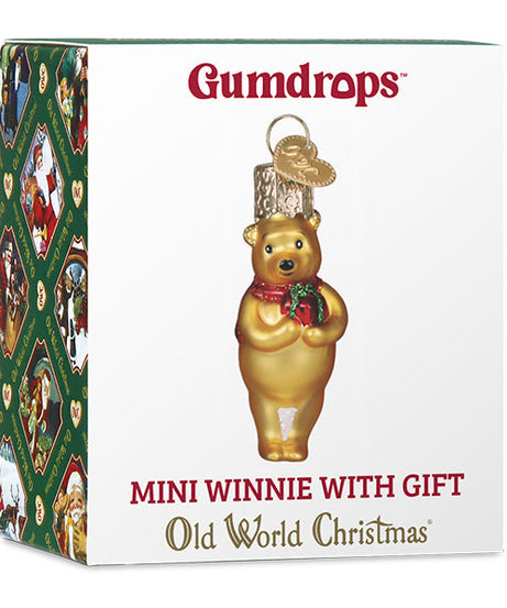 Mini Winnie With Gift Ornament