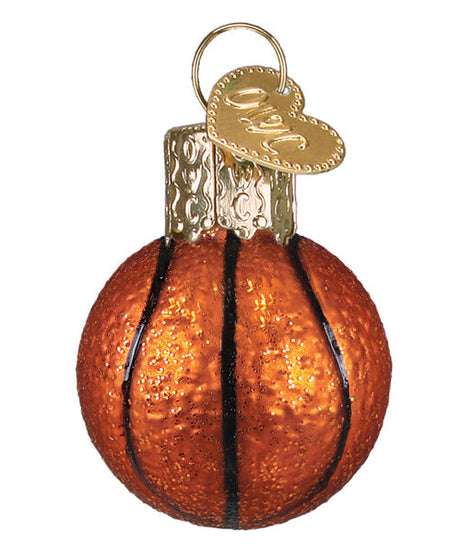 Mini Basketball Ornament