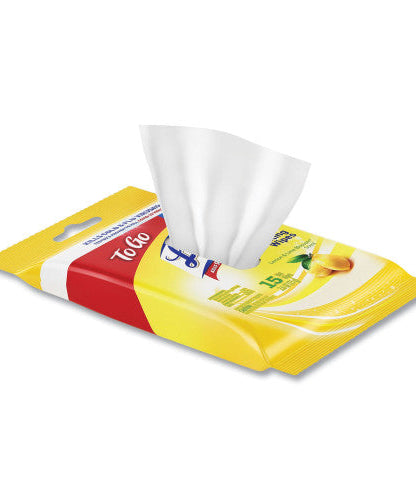 LYSOL Disinfecting Wipes Flatpacks, 1-Ply, 6.69 x 7.87, Lemon and Lime Blossom, White, 15 Wipes/Flat Pack, 24 Flat Packs/Carton (99799CT)