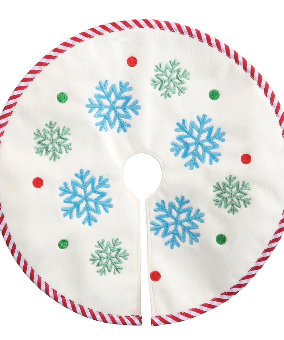 Mini Snowflake Tree Skirt