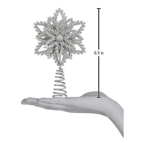 Mini Snowflake Tree Topper - Grazingbelles