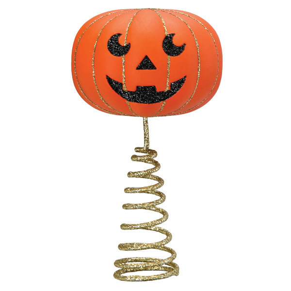 Mini Pumpkin Head Tree Topper - Grazingbelles