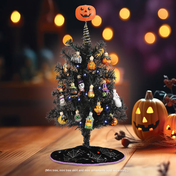 Mini Pumpkin Head Tree Topper - Grazingbelles