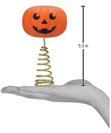 Mini Pumpkin Head Tree Topper - Grazingbelles