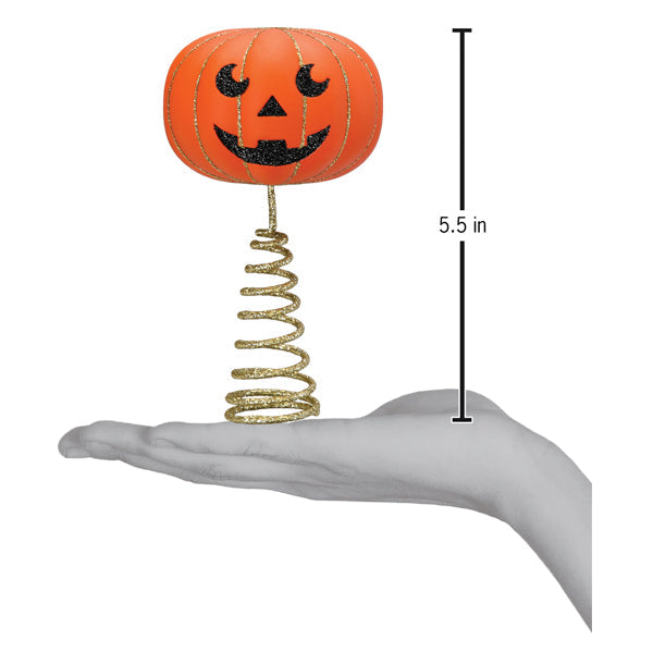 Mini Pumpkin Head Tree Topper - Grazingbelles