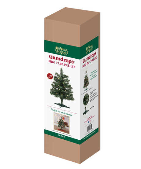 18" Mini Tree Pre-lit - Grazingbelles