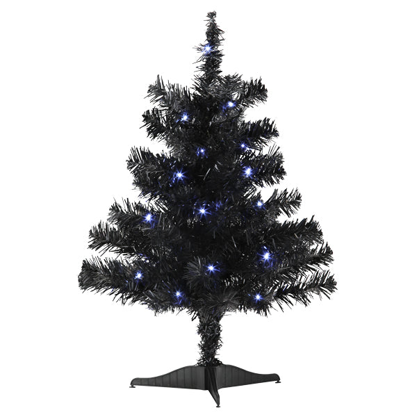 18" Mini Black Tree Pre-lit - Grazingbelles