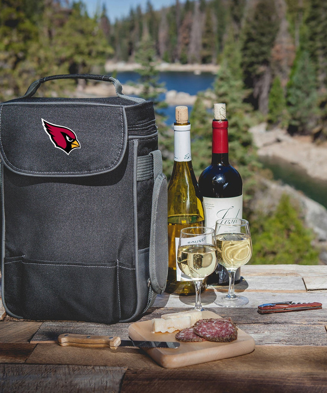 Arizona Cardinals - Duet Wine & Cheese Tote