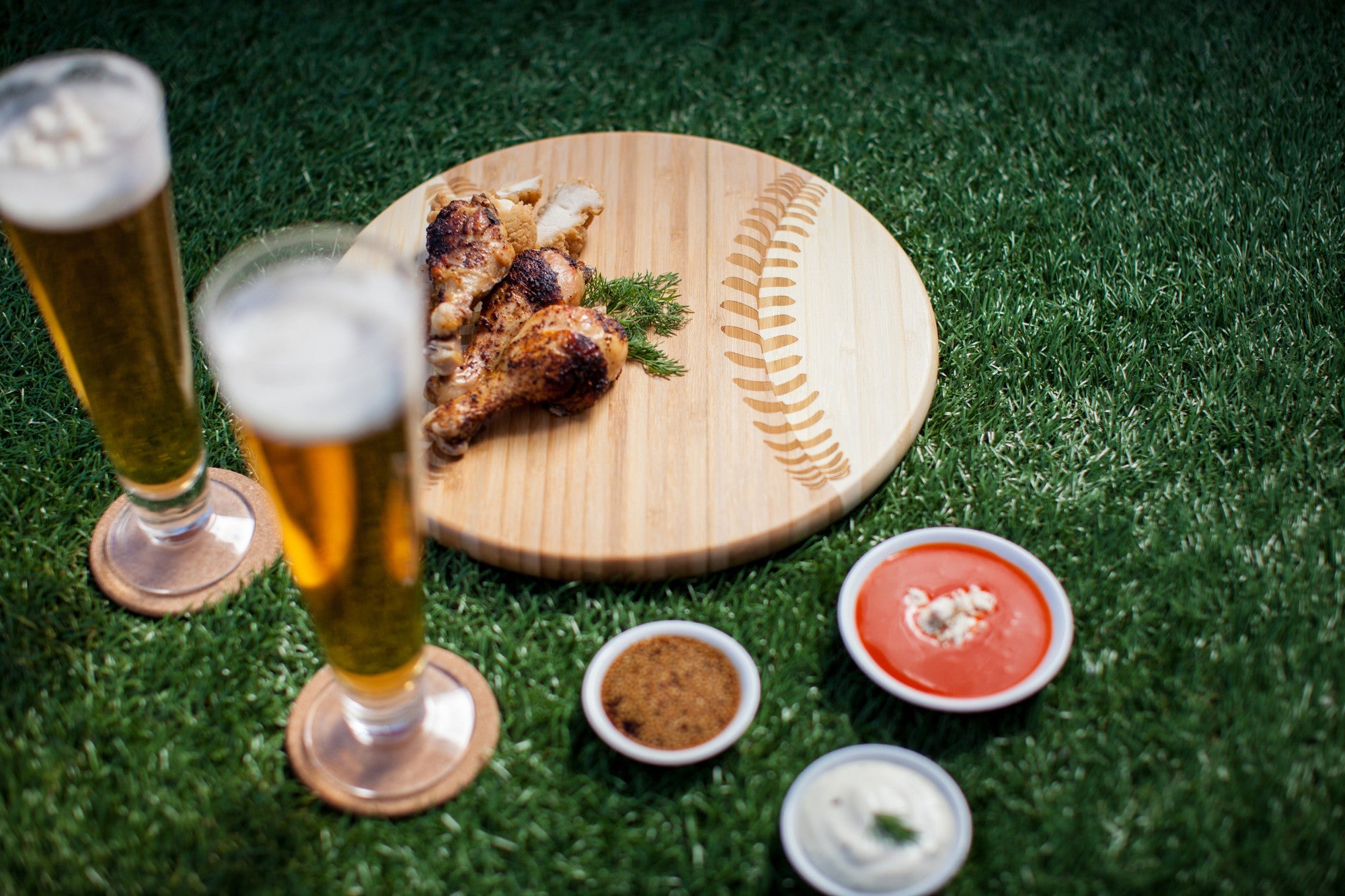 Home Run! Baseball Cutting Board & Serving Tray