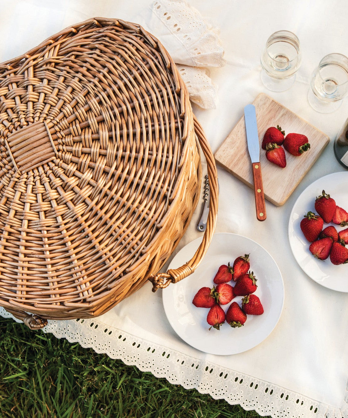 Heart Picnic Basket
