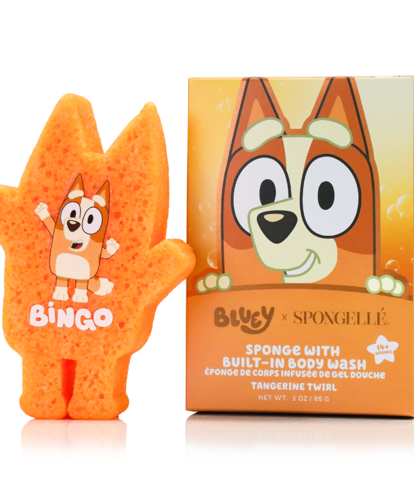 Bingo - Tangerine Twirl Body Buffer | Bluey