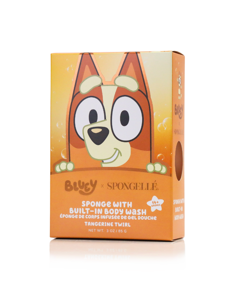 Bingo - Tangerine Twirl Body Buffer | Bluey