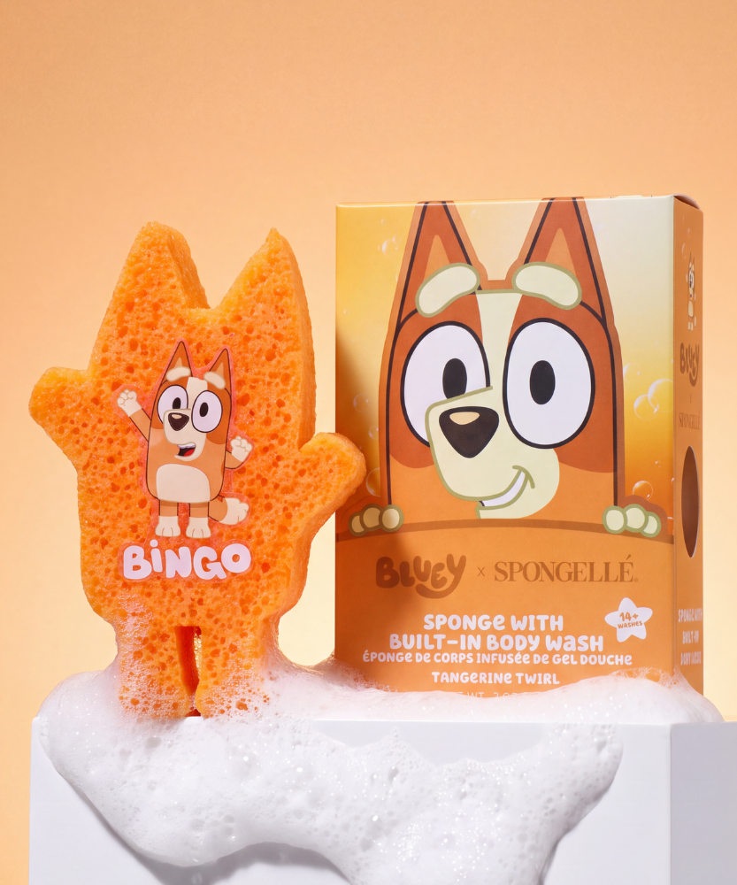 Bingo - Tangerine Twirl Body Buffer | Bluey