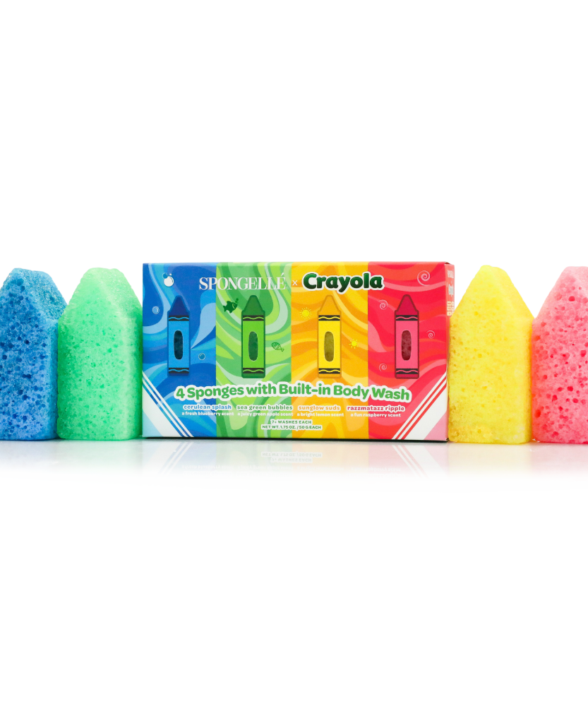 Crayola Body Wash Infused Buffer Gift Set