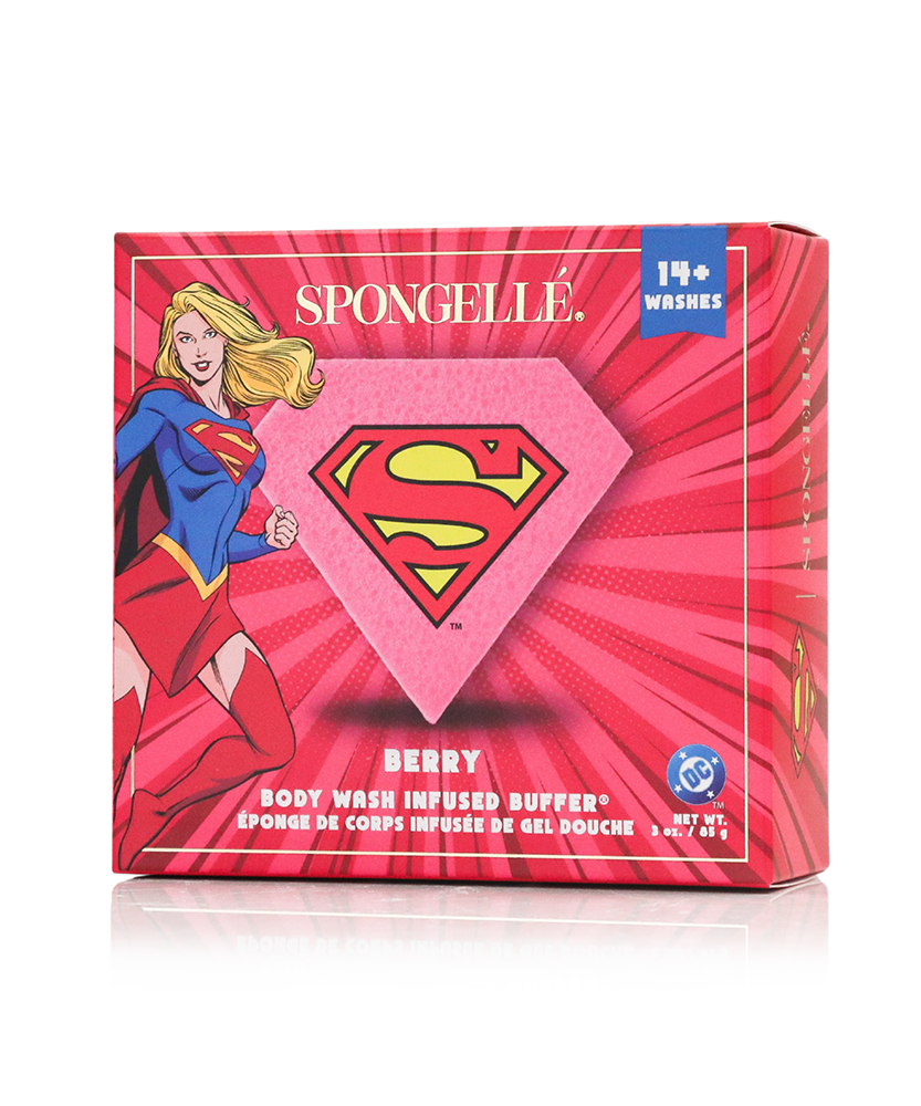 Supergirl™ Berry Body Buffer | DC Superhero