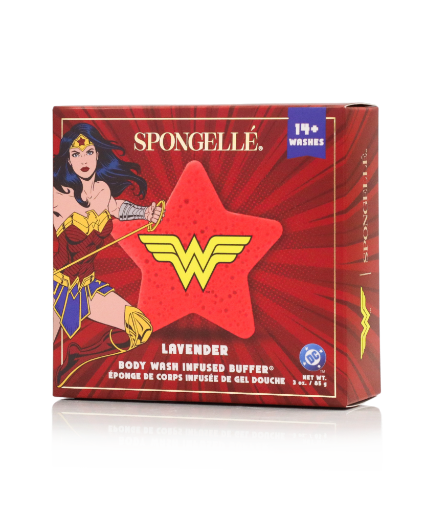 Wonder Woman™ Lavender Body Buffer | DC Superhero