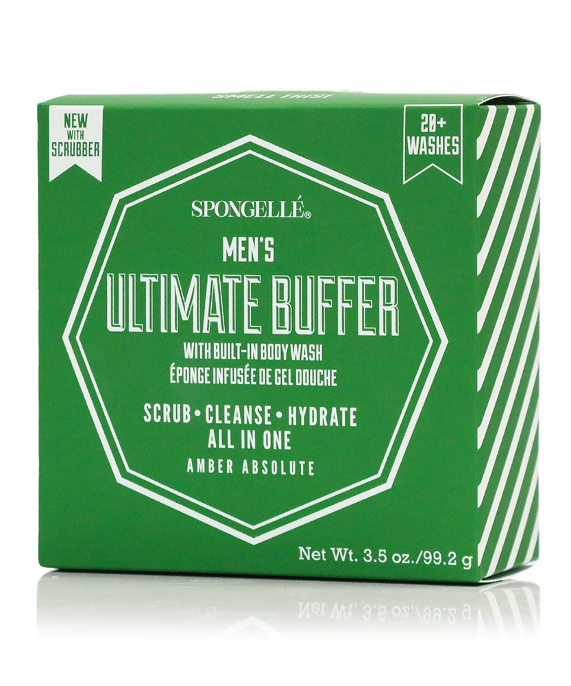 20+ Men's Ultimate Buffer | Black Scrubber