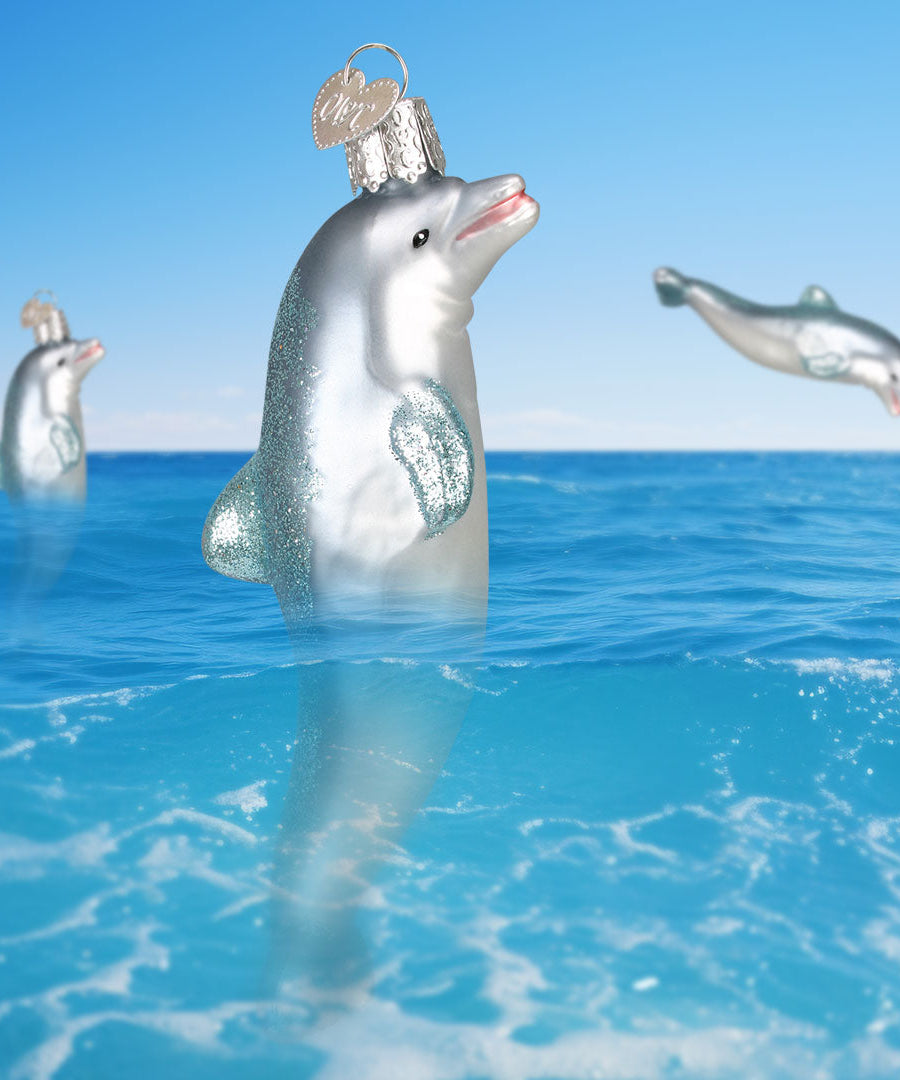 Playful Dolphin Ornament - Grazingbelles