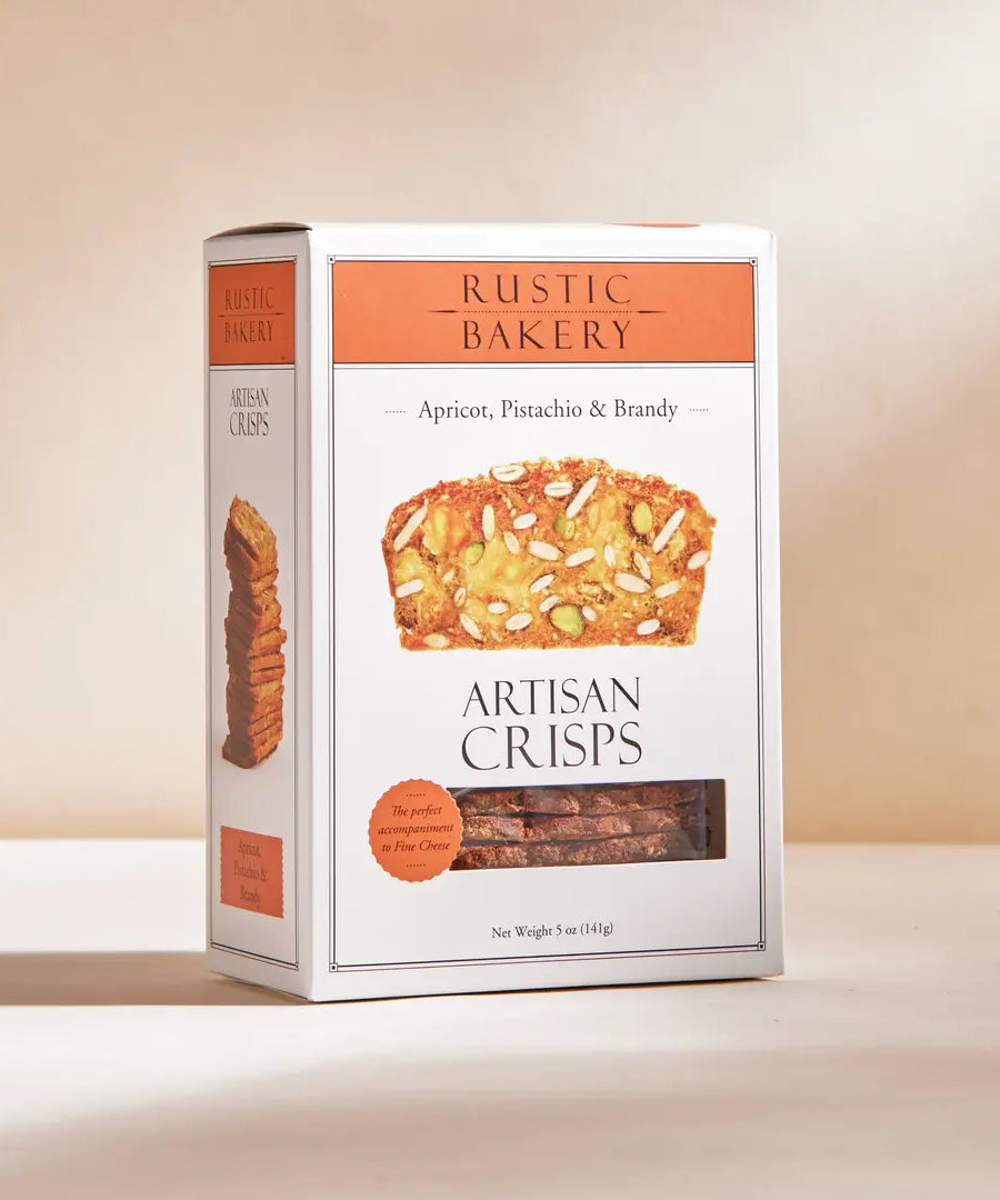 Artisan Crisps - Apricot, Pistachio & Brandy Box