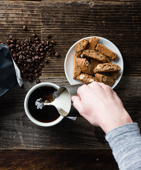 Cocoa Hazelnut Biscotti