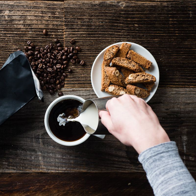 Cocoa Hazelnut Biscotti