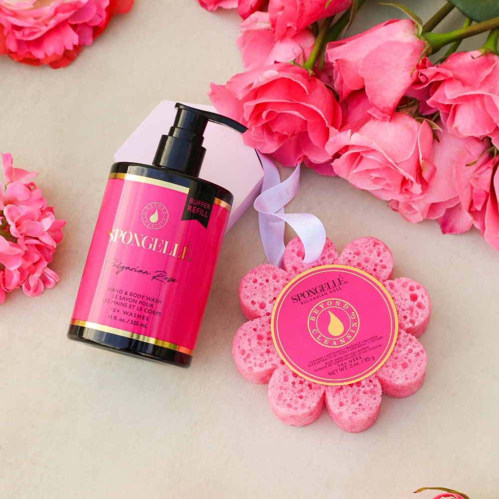 Bulgarian Rose Wild Flower & Body Wash Refill Set - Grazingbelles