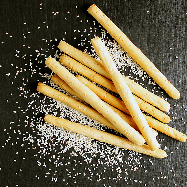 Sesame Grissini Breadsticks - Grazingbelles