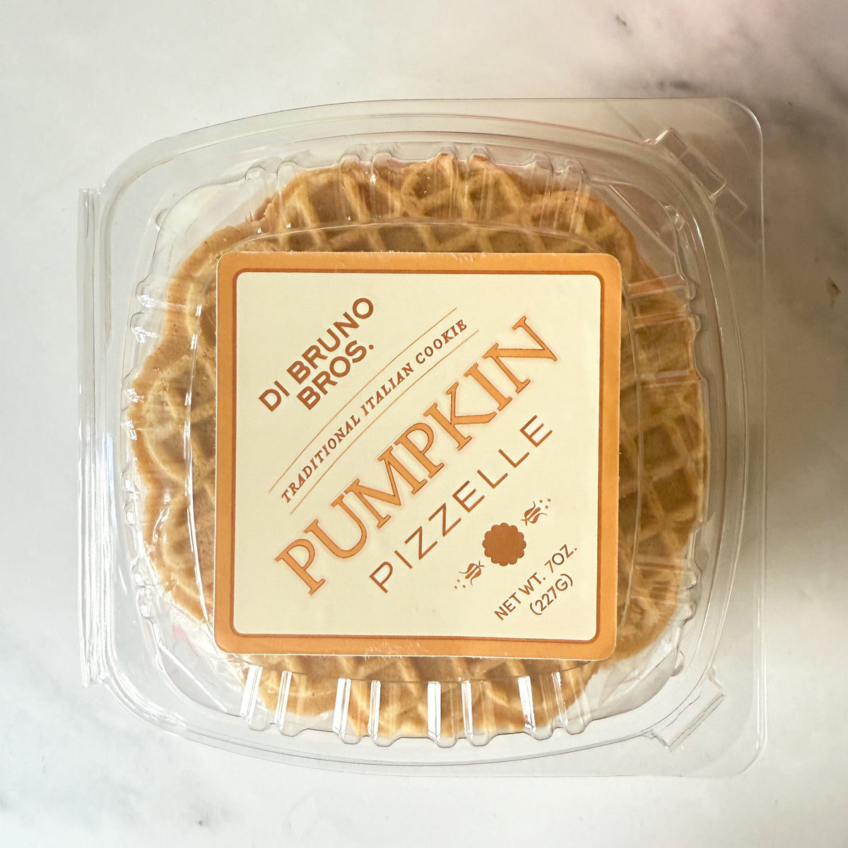 Pumpkin Pizzelles - Grazingbelles