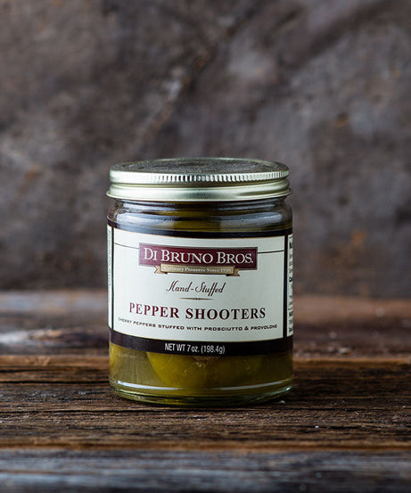Prosciutto-Stuffed Pepper Shooters