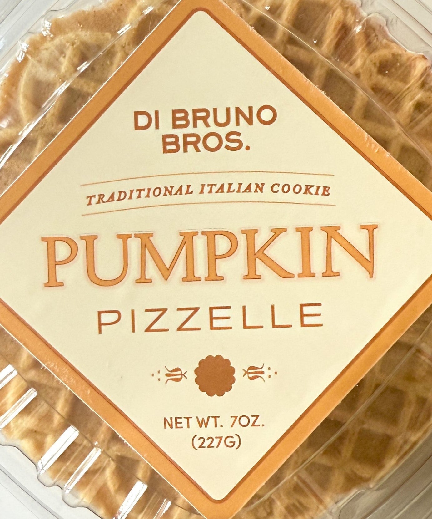 Pumpkin Pizzelles - Grazingbelles