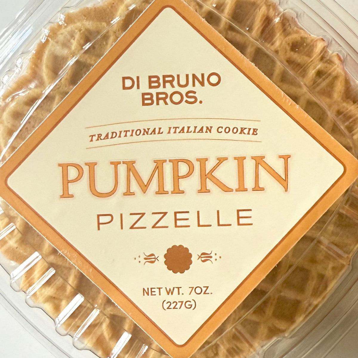 Pumpkin Pizzelles - Grazingbelles