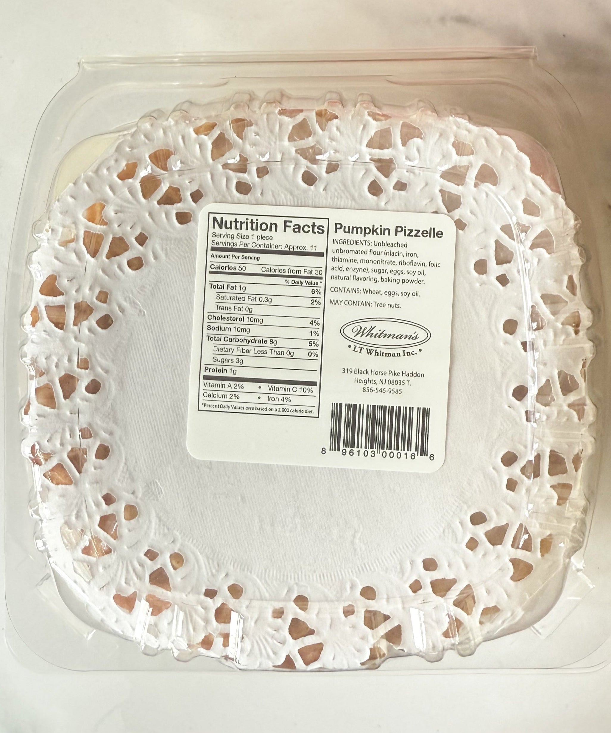 Pumpkin Pizzelles - Grazingbelles