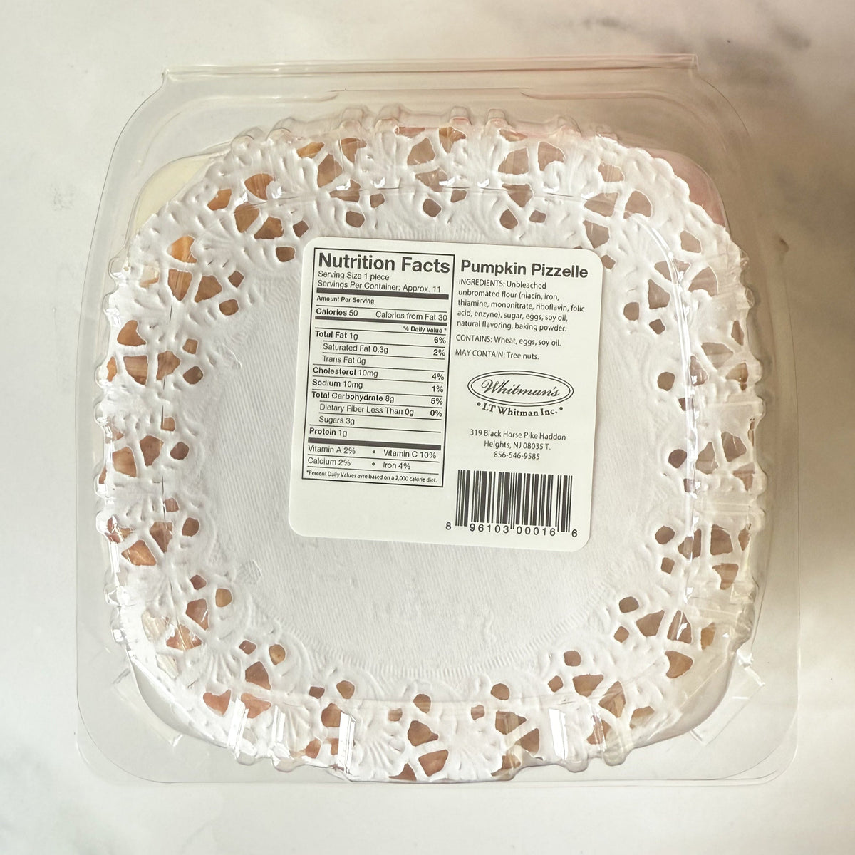 Pumpkin Pizzelles - Grazingbelles
