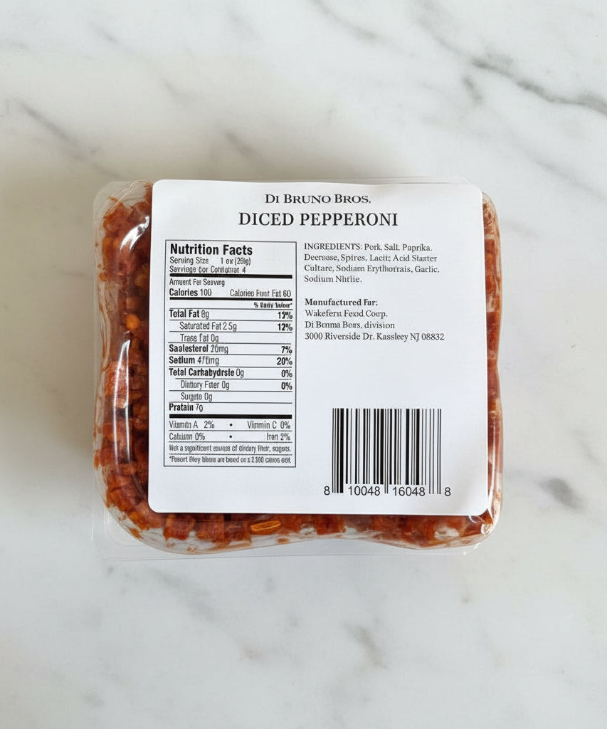Diced Pepperoni