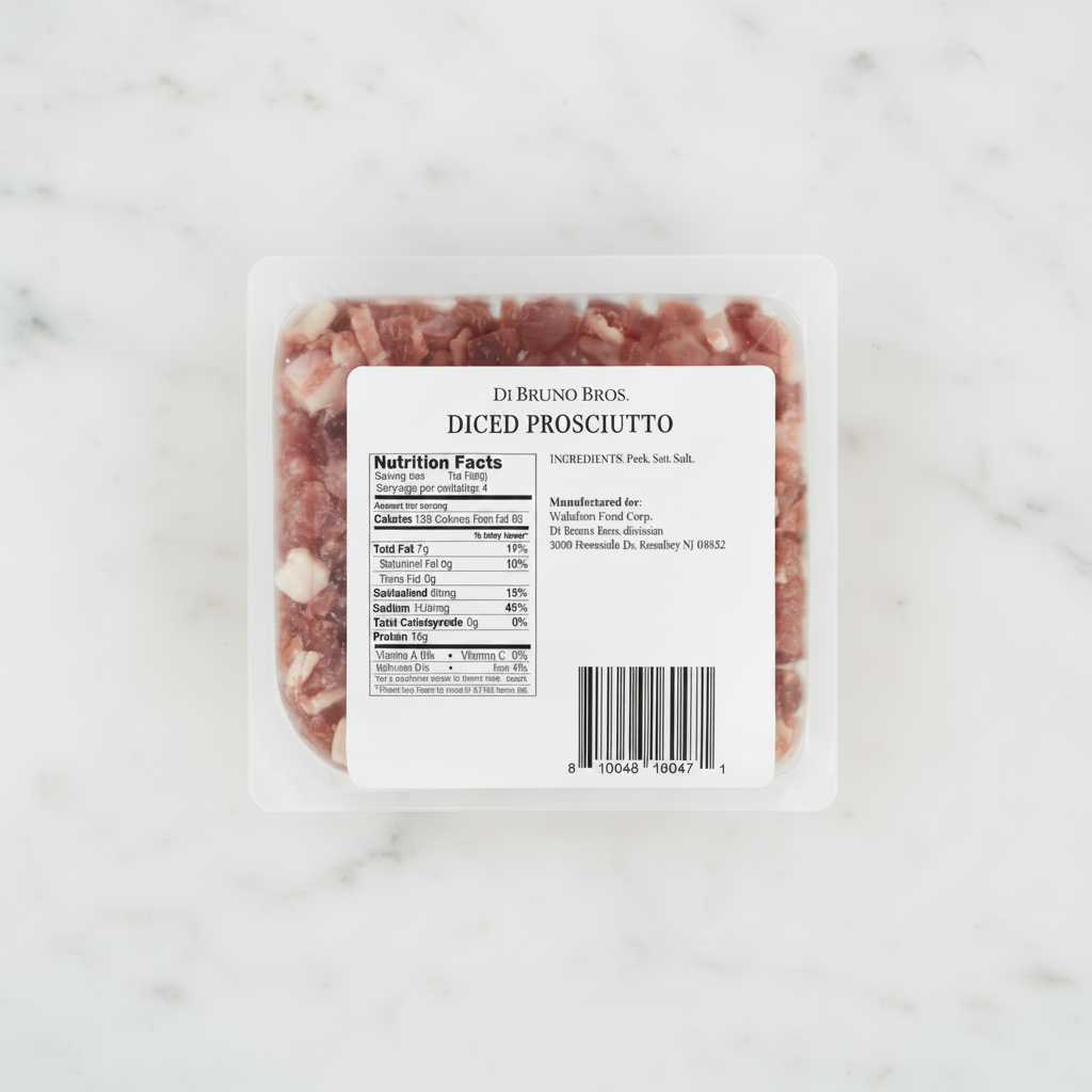 Diced Prosciutto