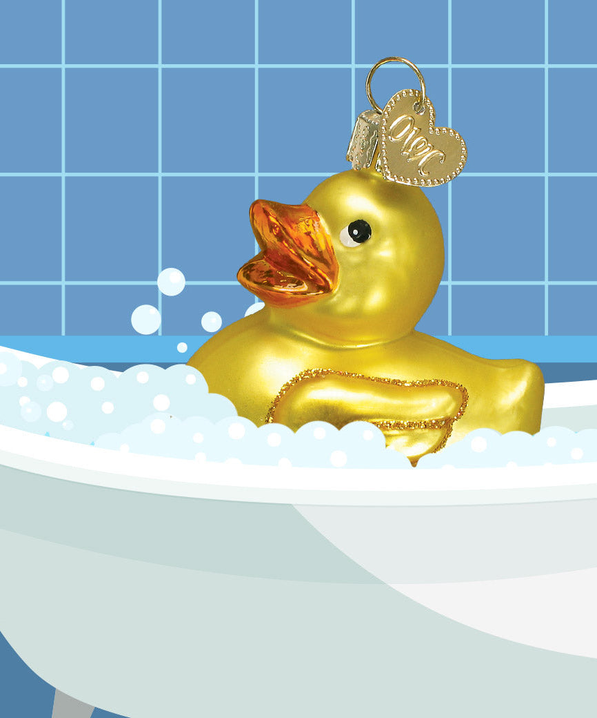Rubber Ducky Ornament