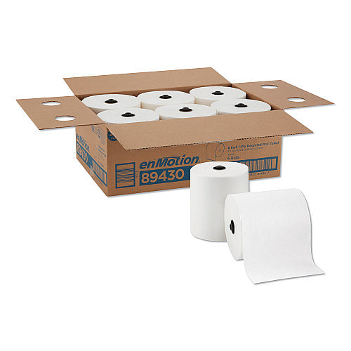 Pacific Blue® Hardwound Towel Paper, White, 700-ft., 6 Rolls (89430) - Grazingbelles