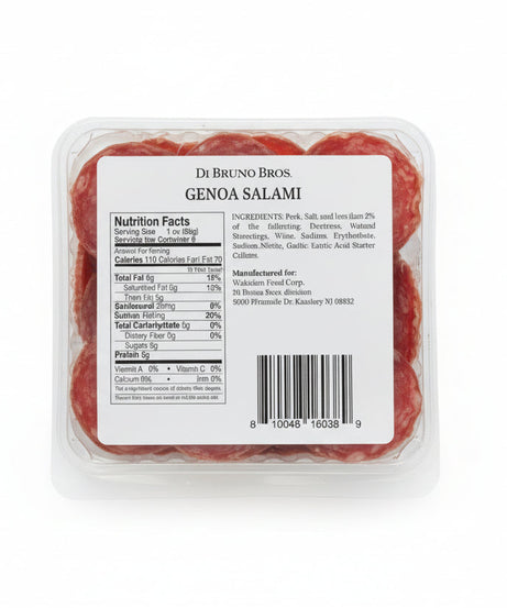 Genoa Salami Sliced Coin Pack