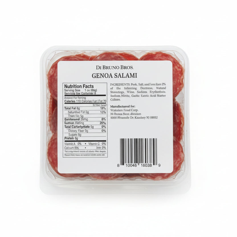 Genoa Salami Sliced Coin Pack
