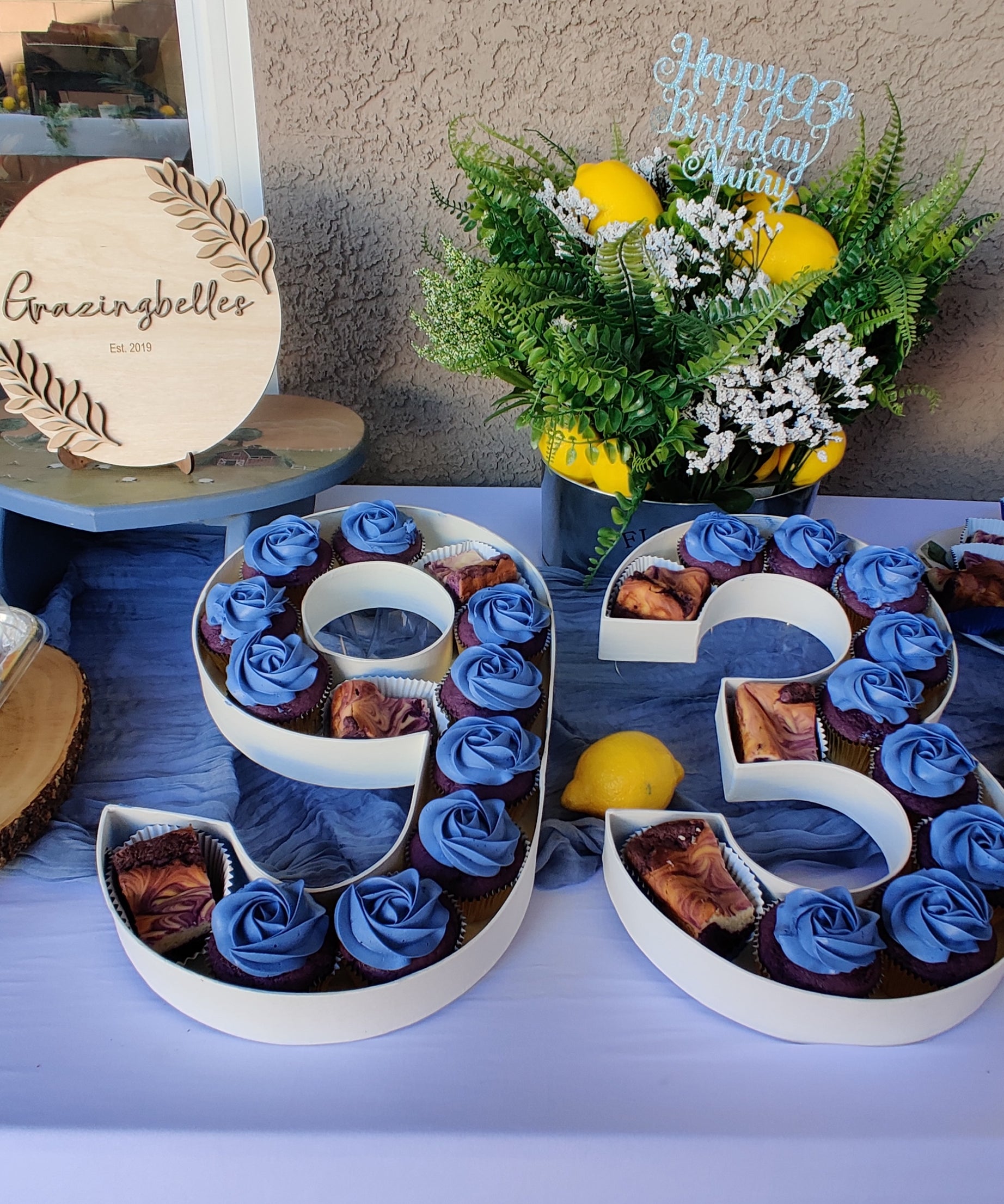 Number and Letter Charcuterie