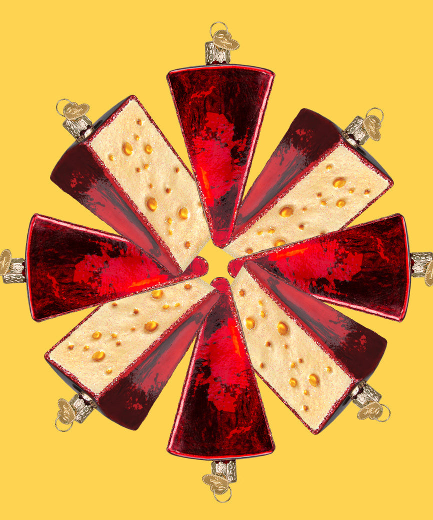 Cheese Wedge Ornament