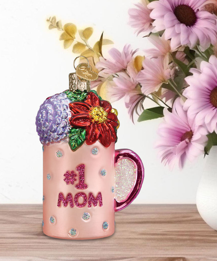 Best Mom Mug Ornament