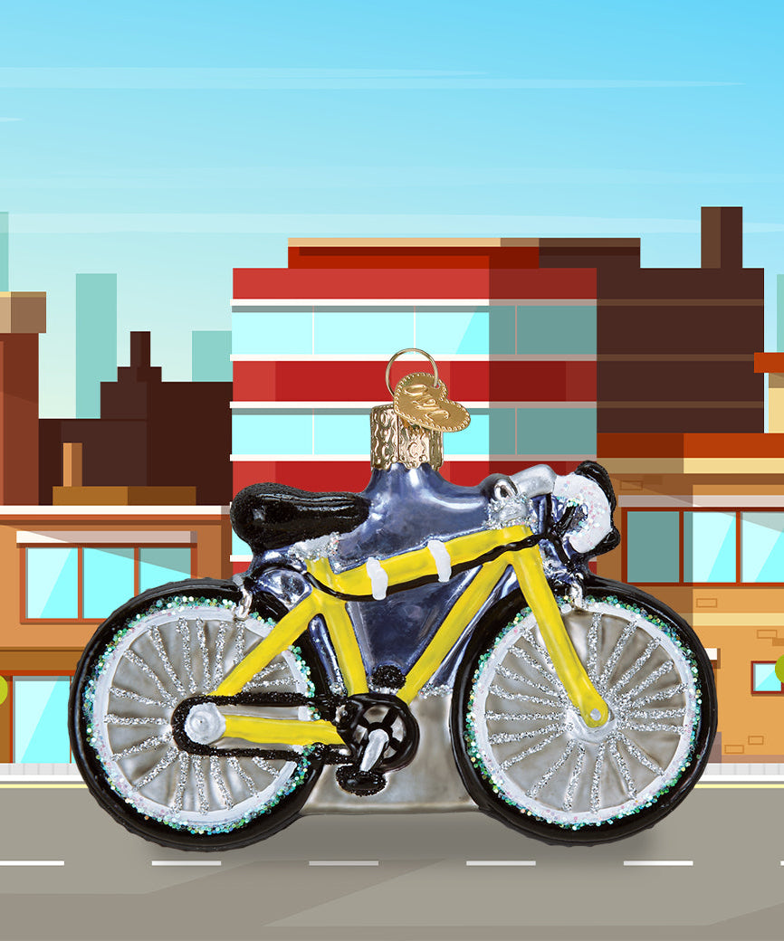 Road Bike Ornament