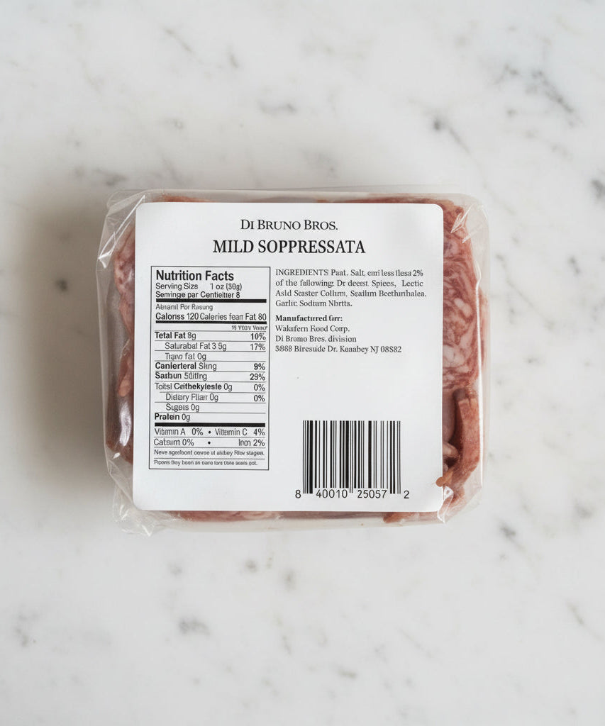 Mild Soppressata Sliced Coin Pack