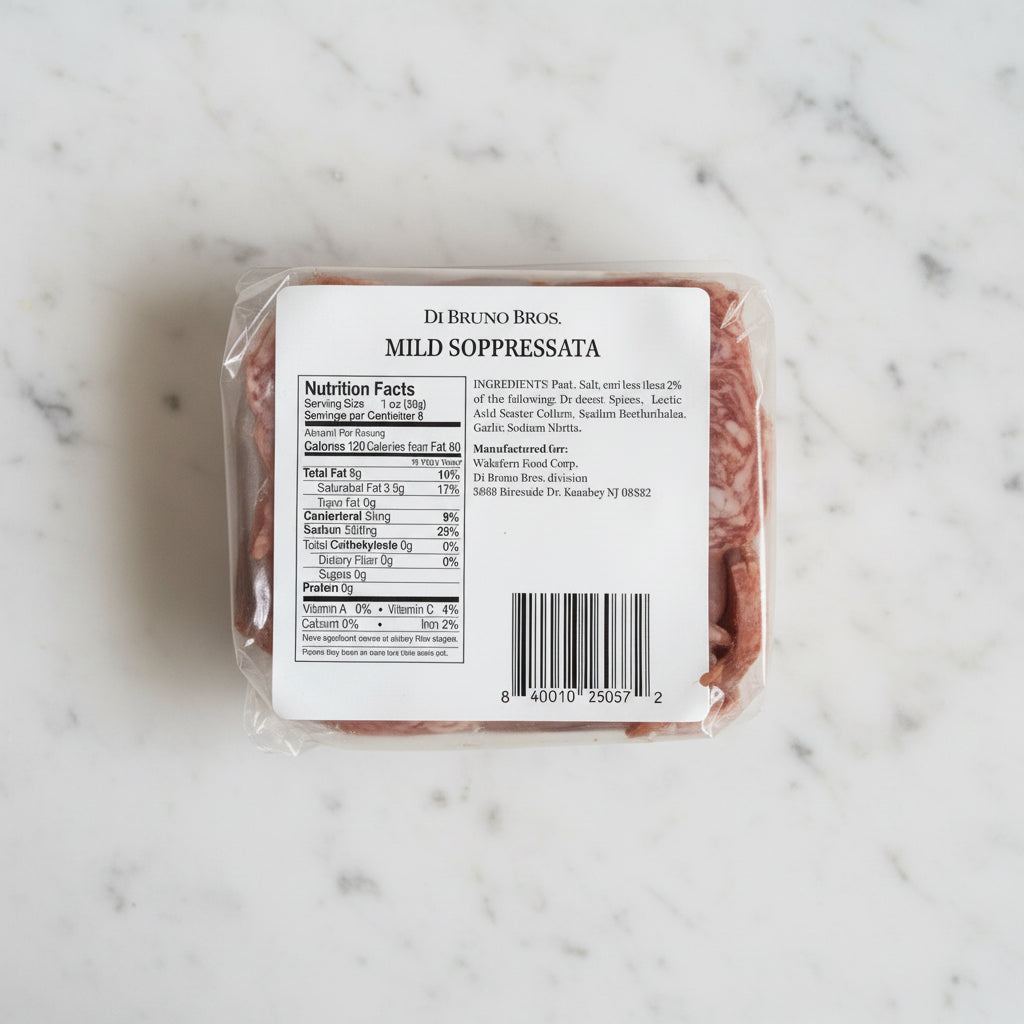 Mild Soppressata Sliced Coin Pack