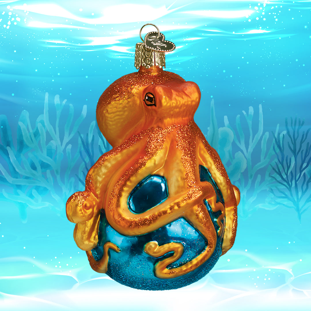 Octopus Ornament - Grazingbelles